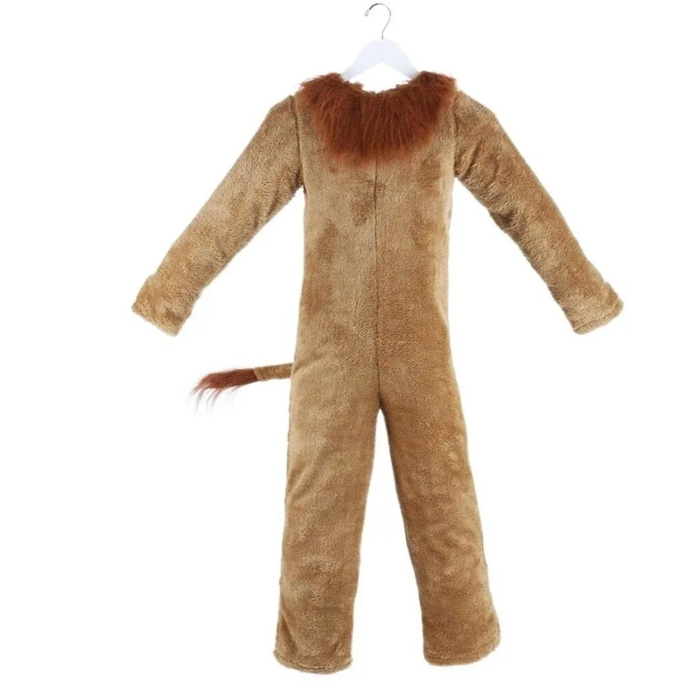 Child Deluxe Lion Costume Halloween Size L 12-14 Years New In Bag